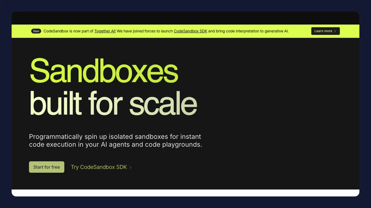CodeSandbox thumbnail