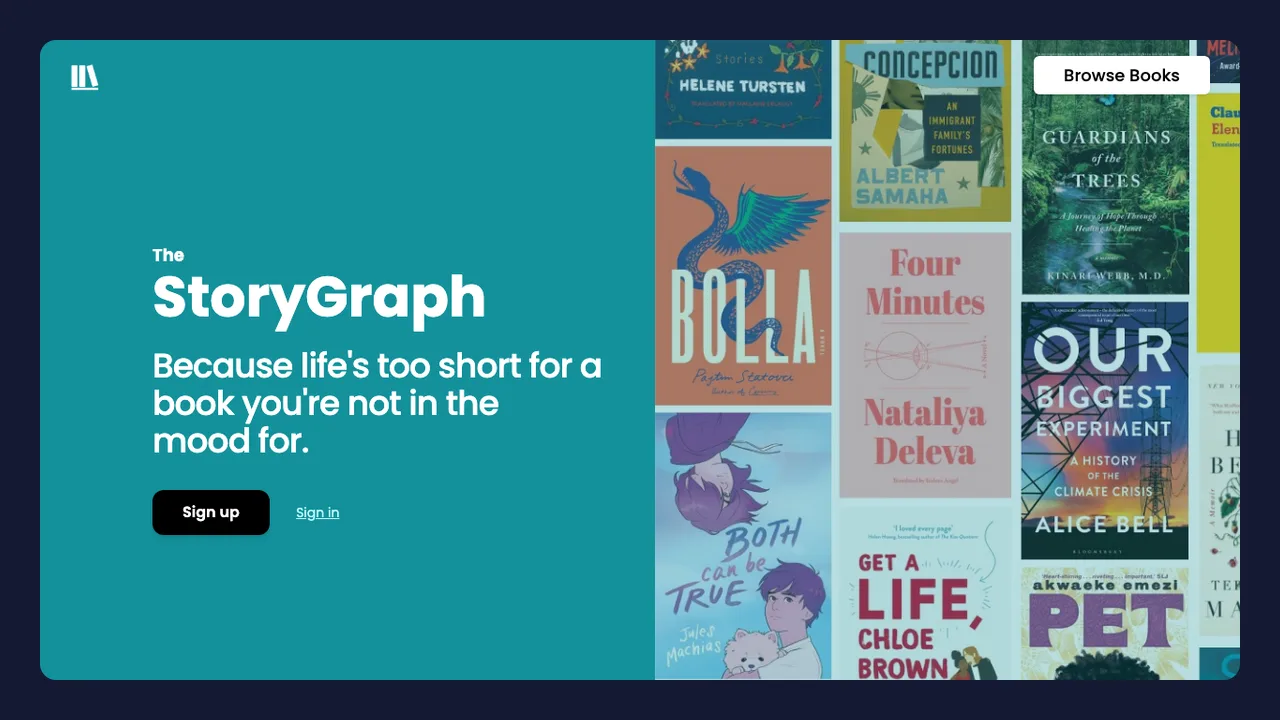 The StoryGraph thumbnail